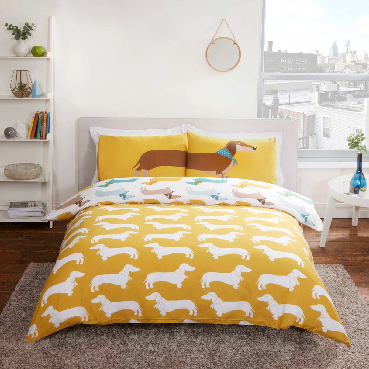 Sausage Dog Duvet Cover Set by Rapport Home