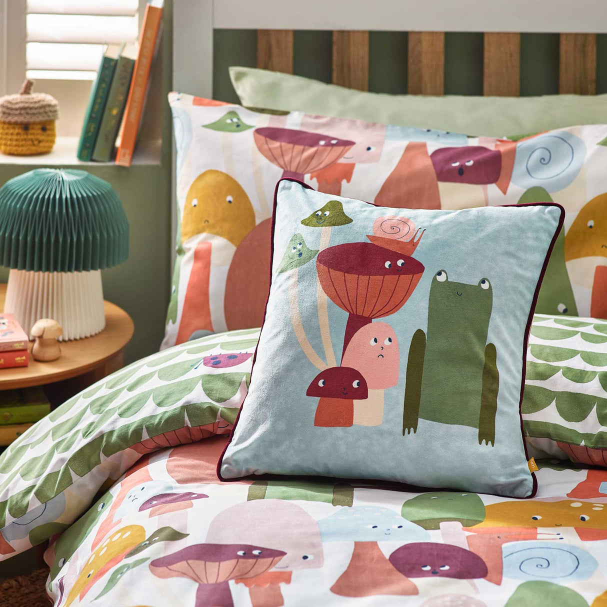 Funguys Mushroom Duvet Cover Set by little furn.