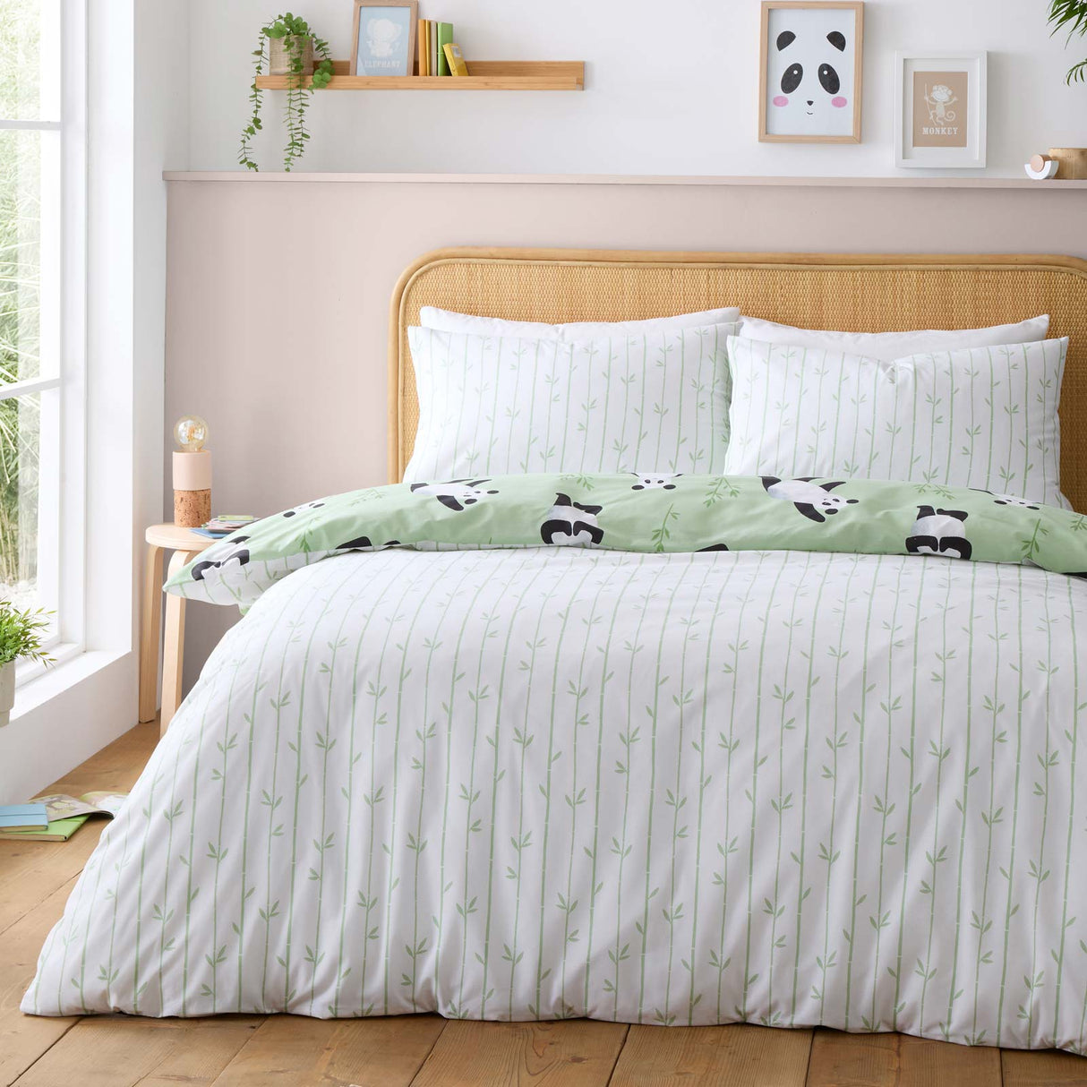 Panda Paws Duvet Cover Set by Catherine Lansfield