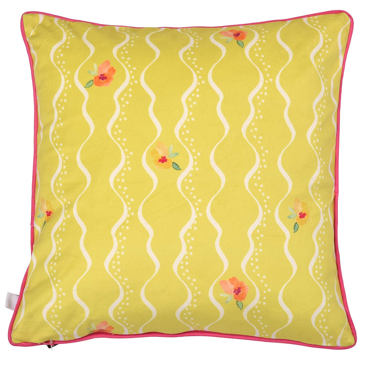 Appletree Style Havana Floral Velvet Filled Cushion 3