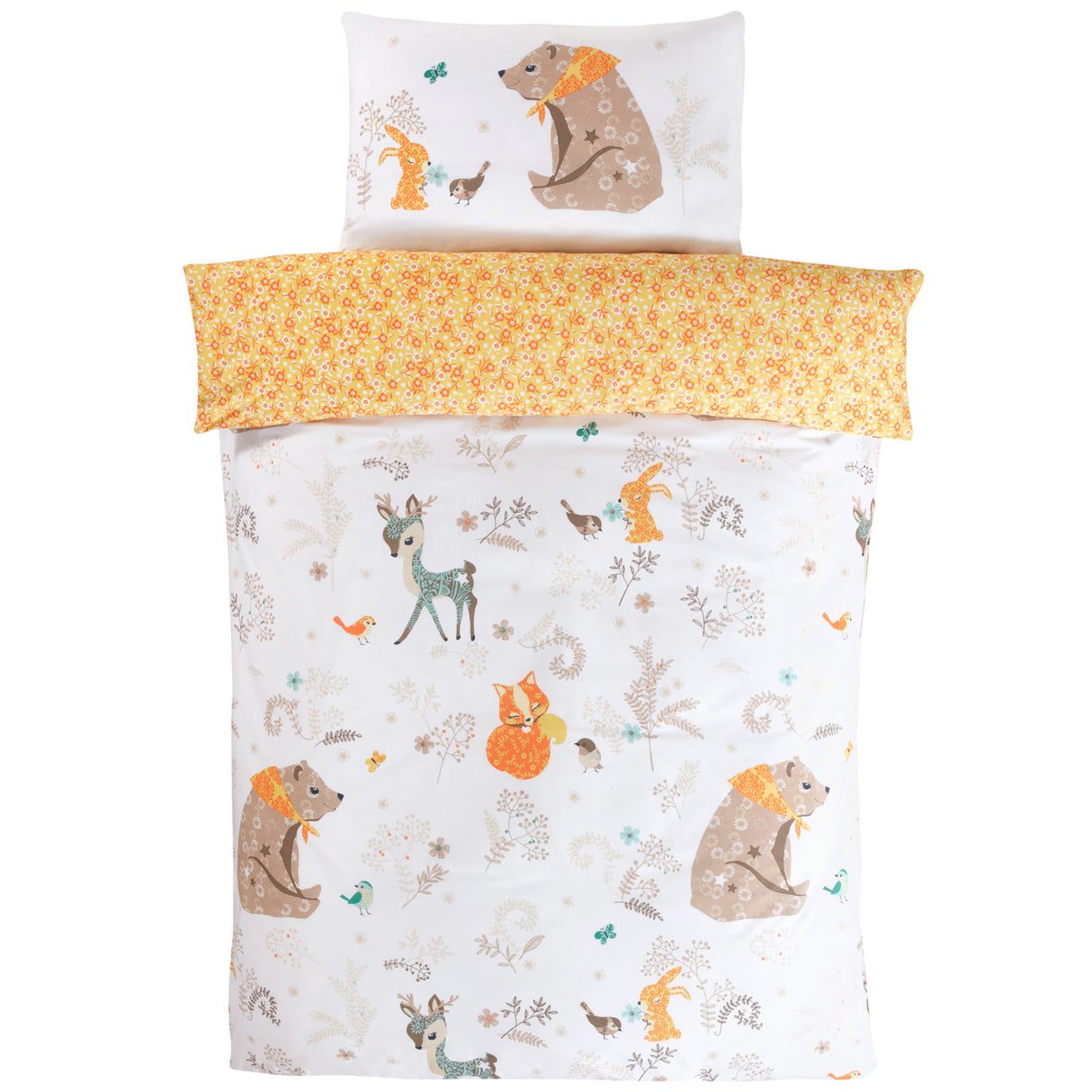 Woodland Friends Duvet Cover Set by Rapport Home
