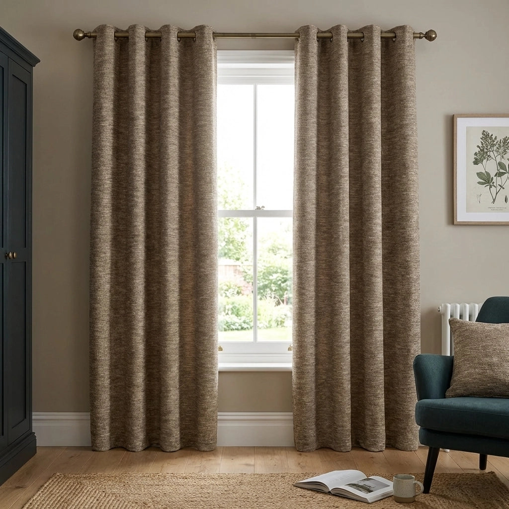 Talon Eyelet Curtains Ready Made 7