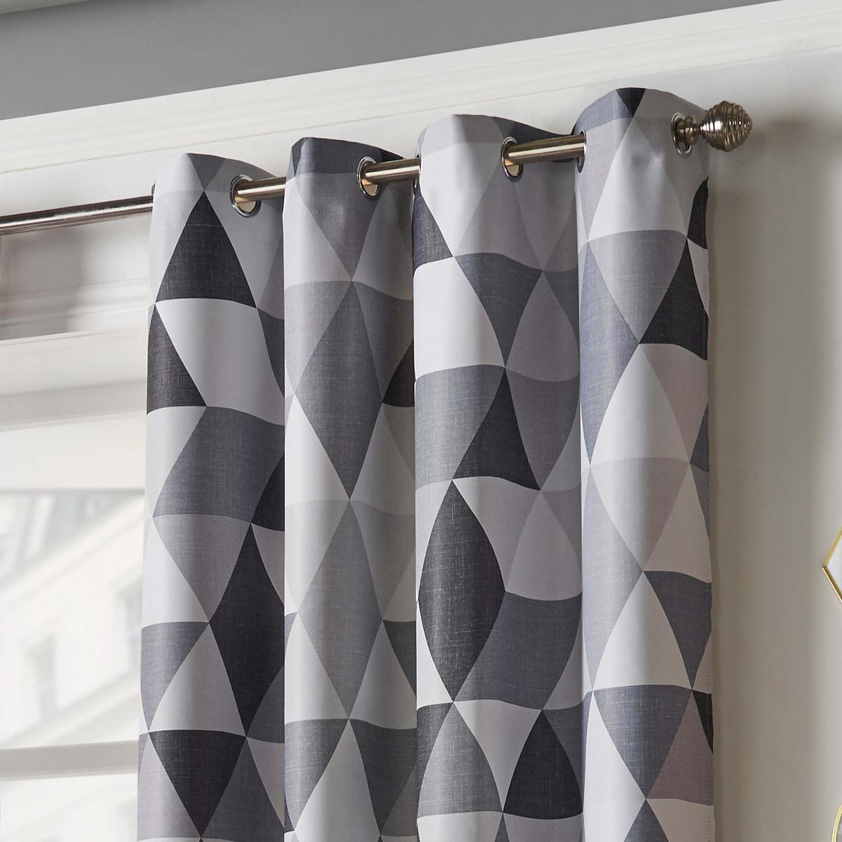 Malmo Blockout Eyelet Curtains Charcoal Eyelet Curtains Alan Symonds