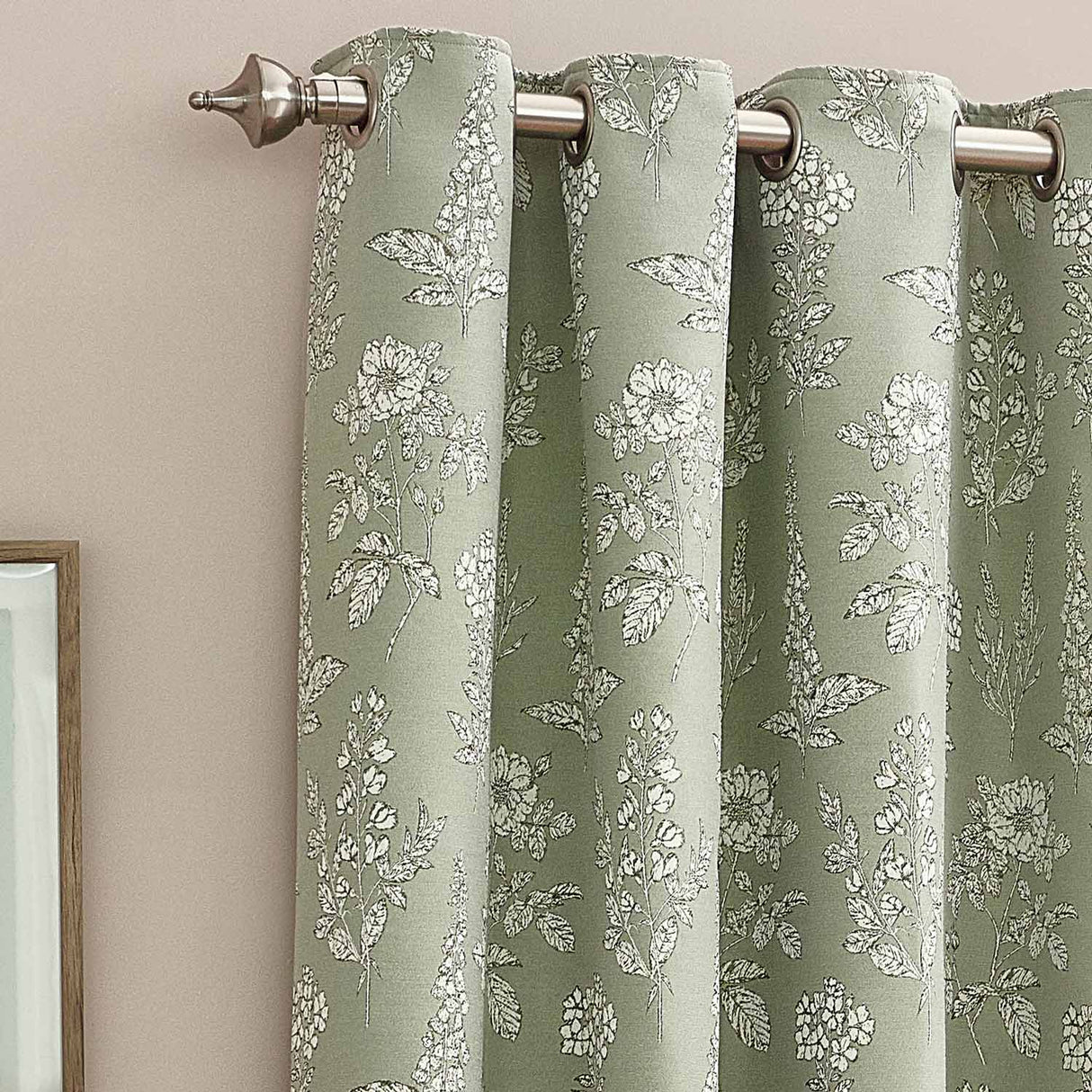 Sophia Room Darkening Eyelet Curtains by Wylder Nature