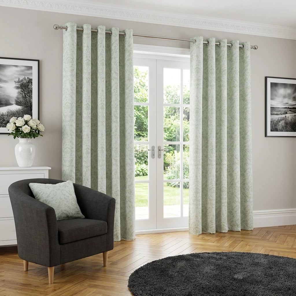 Marple Thermal Ready Made Eyelet Curtains 1