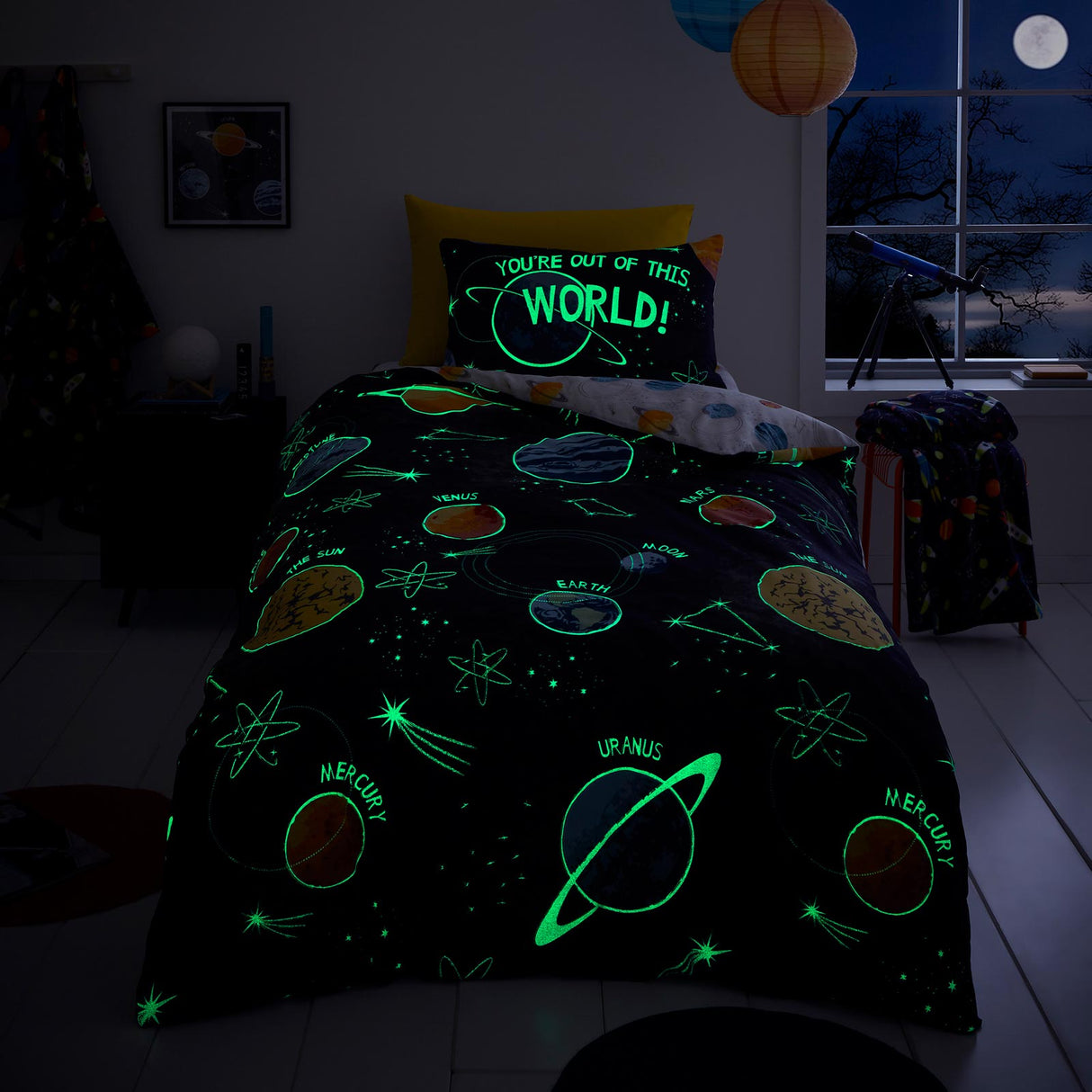 Outer Space Duvet Cover Set by Bedlam