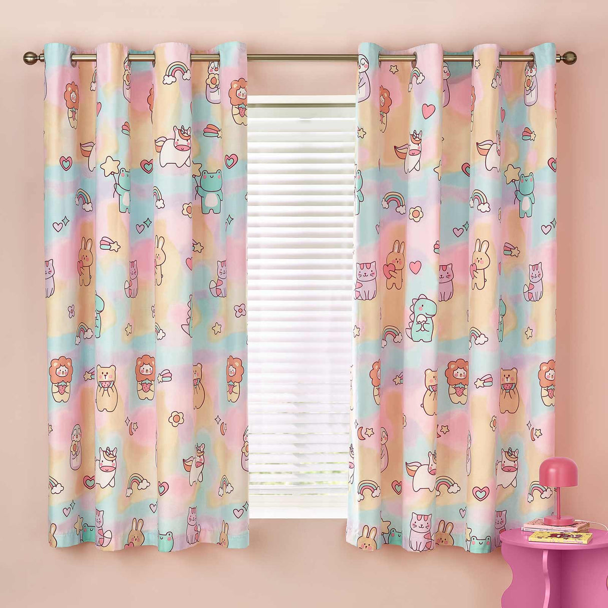 Forever Together Eyelet Curtains by Catherine Lansfield