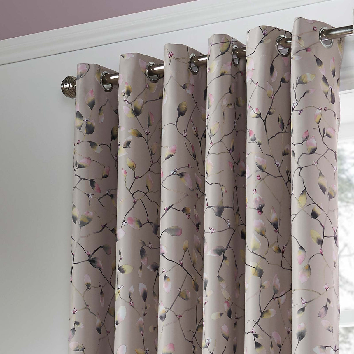Blossom Bud Thermal Eyelet Curtains Eyelet Curtains Alan Symonds