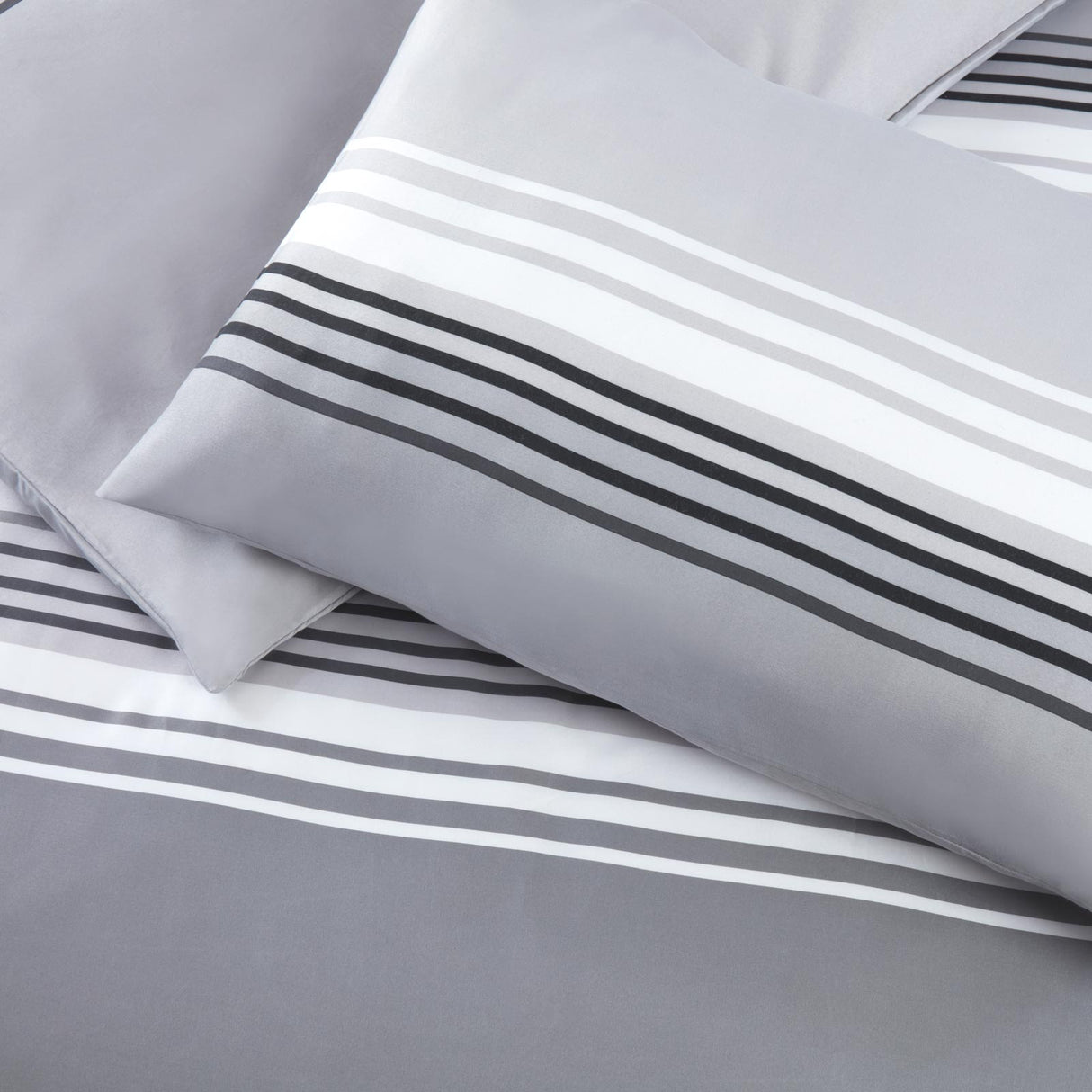 So Soft Chicago Duvet Cover Set Grey