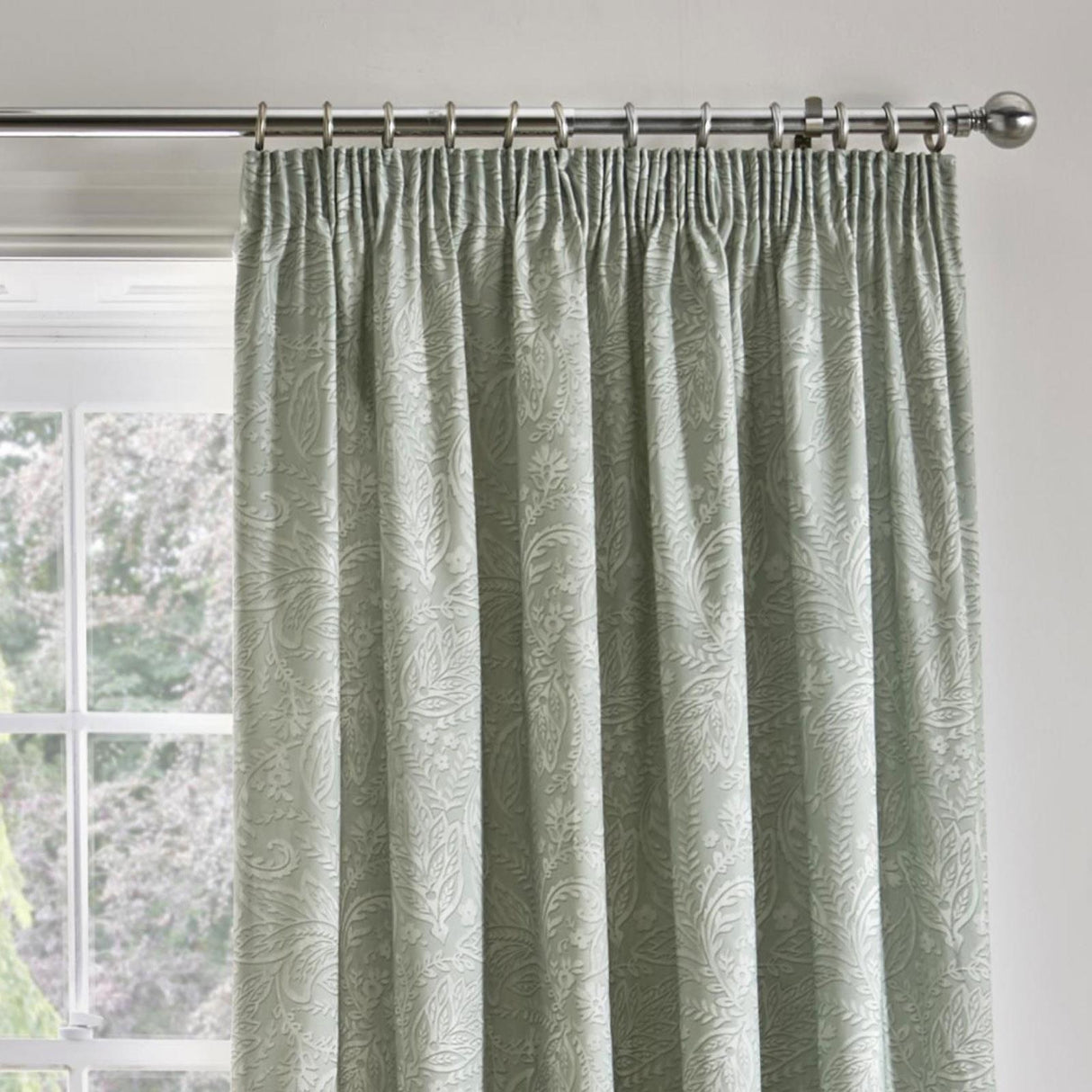 Aveline Tape Top Pencil Pleat Curtains by Dreams & Drapes