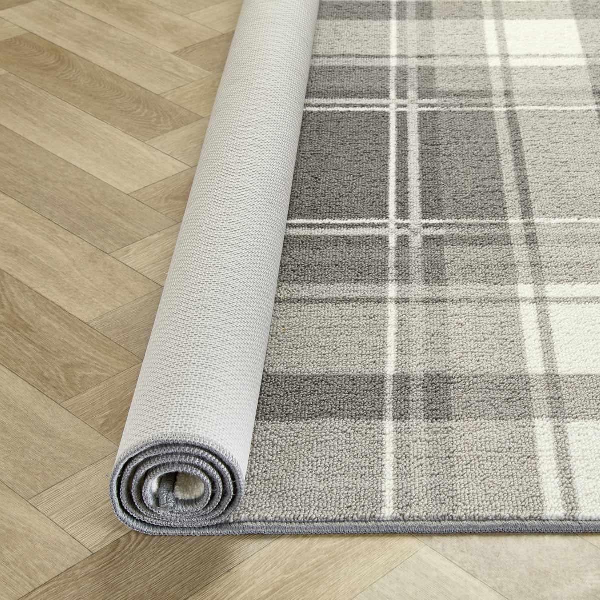Balmoral Check Washable Rug 120cm x 180cm by Fusion