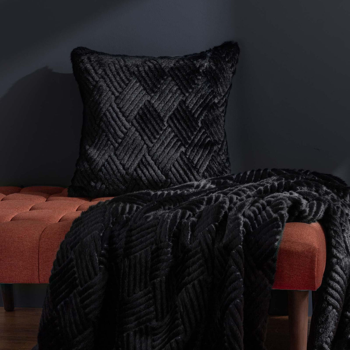 Sonnet Faux Fur Throw 130cm x 180cm by Paoletti