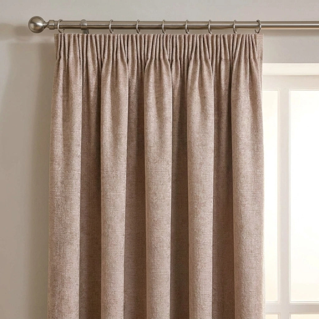 Matrix Thermal Dim Out Tape Top Pencil Pleat Curtains