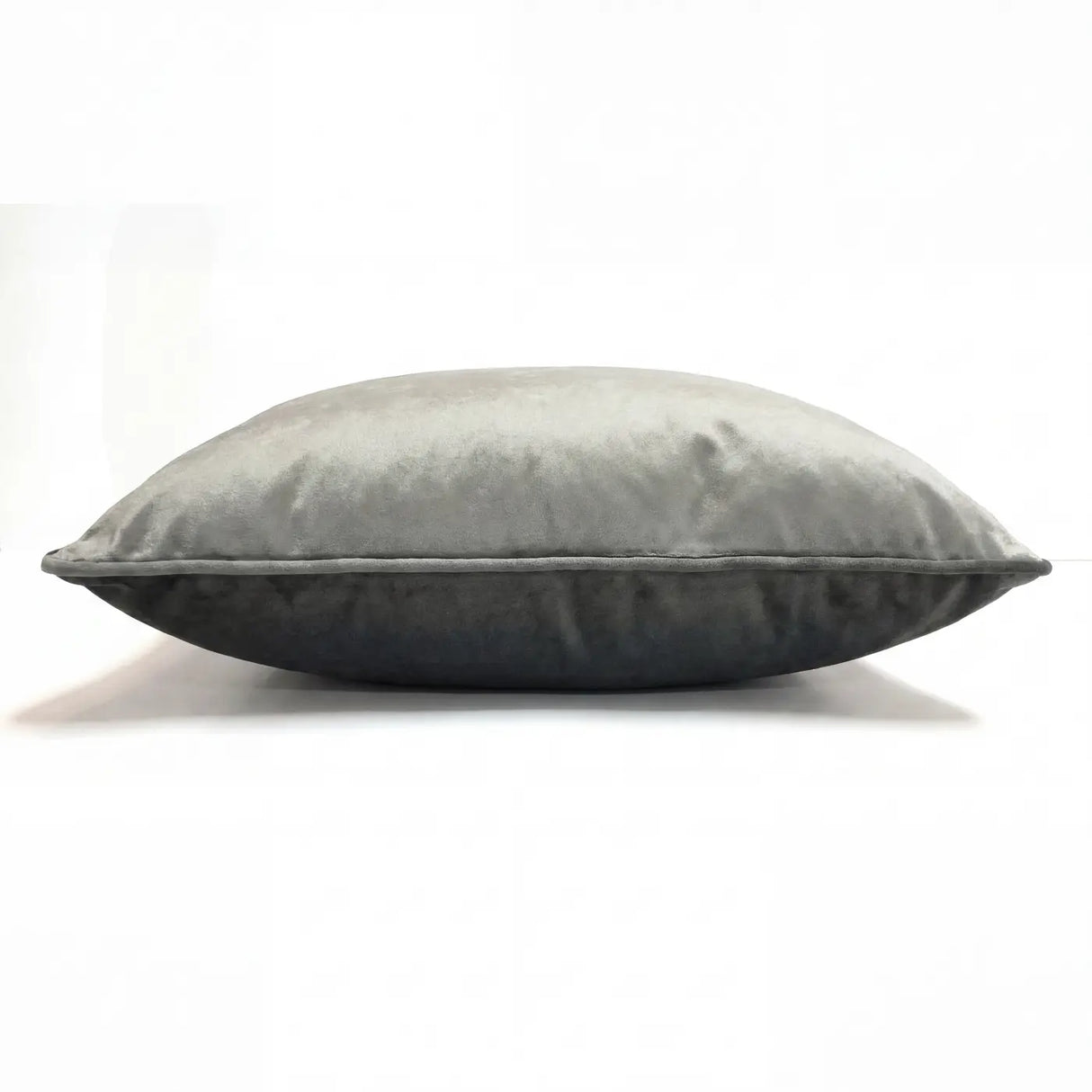 Piped Velvet Cushion Covers 17" x 17" 43x43cm 1