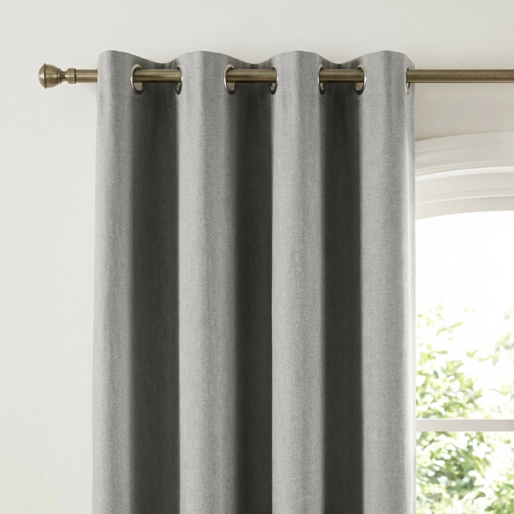 Cannes Lined Blackout Eyelet Curtains 1