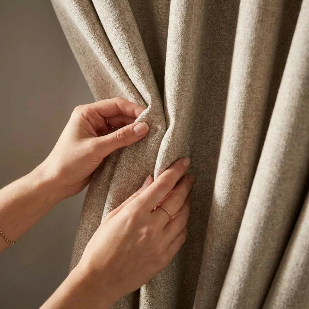 Dallas Lined Tape Top Pencil Pleat Blackout Curtains 3
