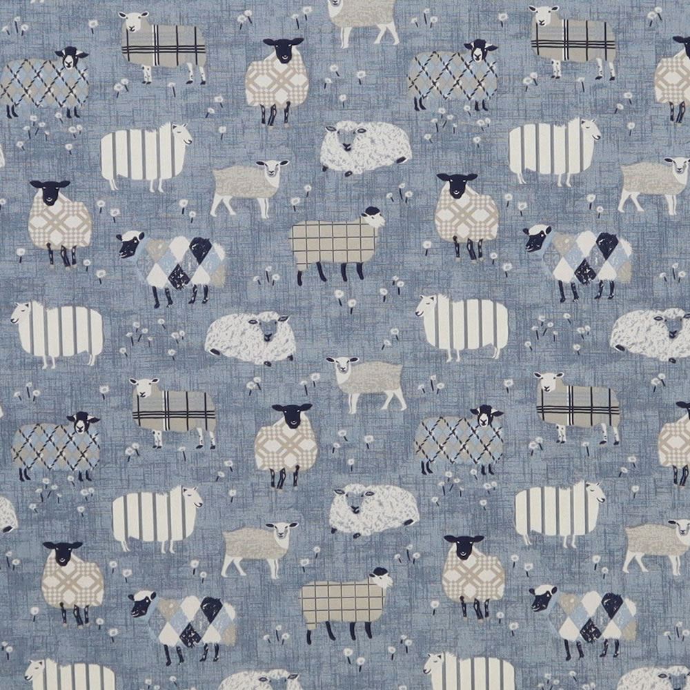 Baa Baa Denim Made To Measure Curtains by Style Furnishings