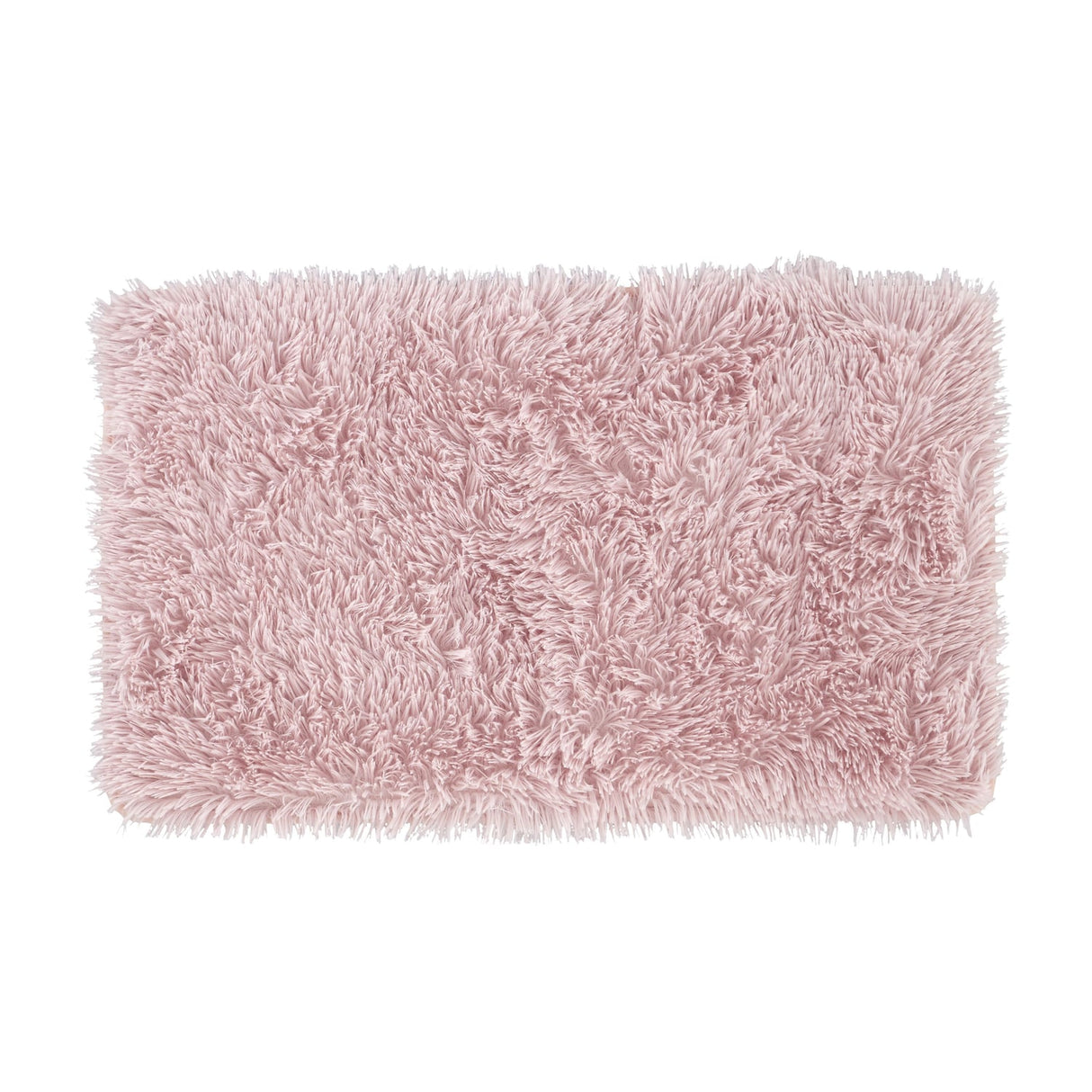 Catherine Lansfield Cuddly Soft Bath Mat 50cm x 80cm - Cuddly Blush Bath Mat Blush