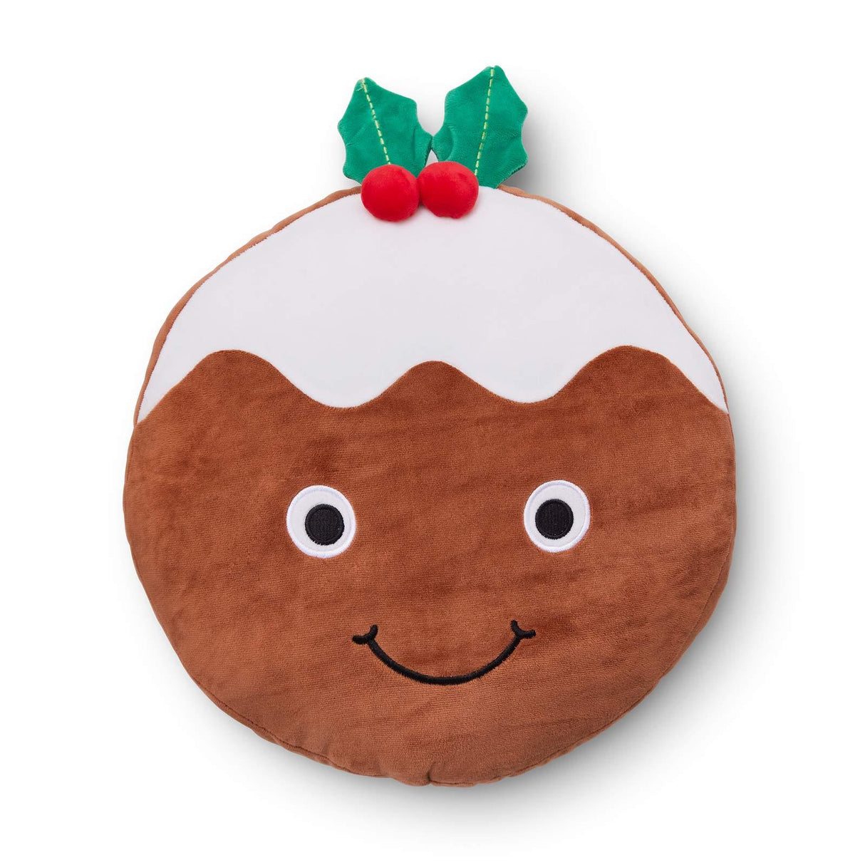Catherine Lansfield Christmas Pudding 3D Filled Cushion 3