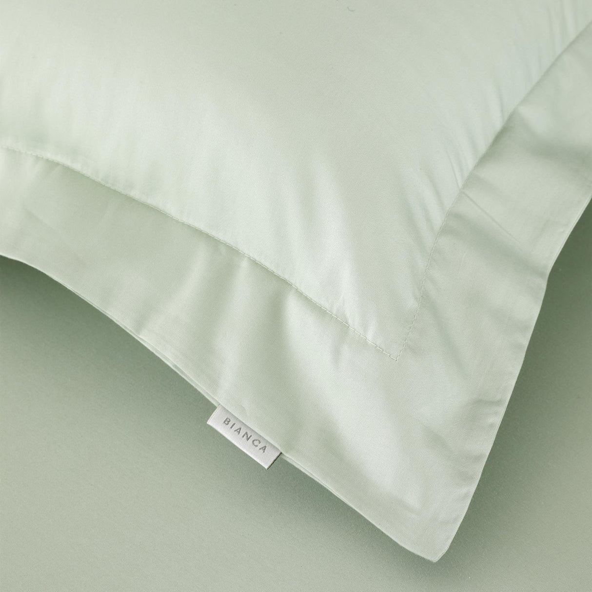 400 Thread Count Cotton Sateen Oxford and Standard Pillowcases by Bianca