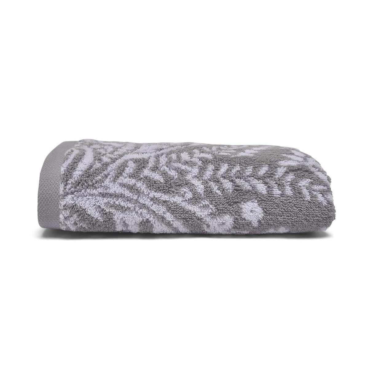 Aveline Jacquard Leaf 550gsm Towel by Fusion