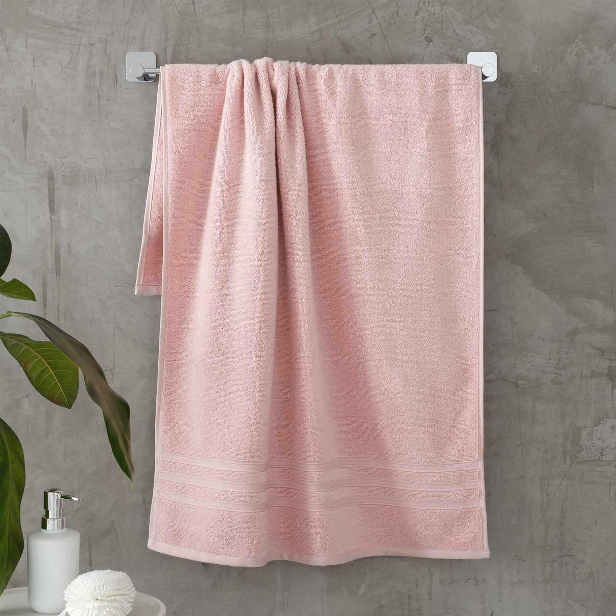 Zero Twist Bath Sheet Towel Bale Pair 500gsm by Catherine Lansfield
