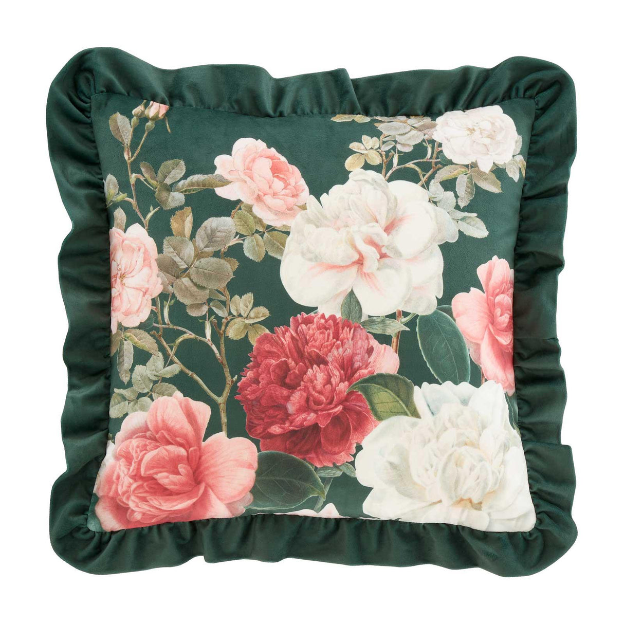 RHS Rose Garden Floral Filled Cushion 4