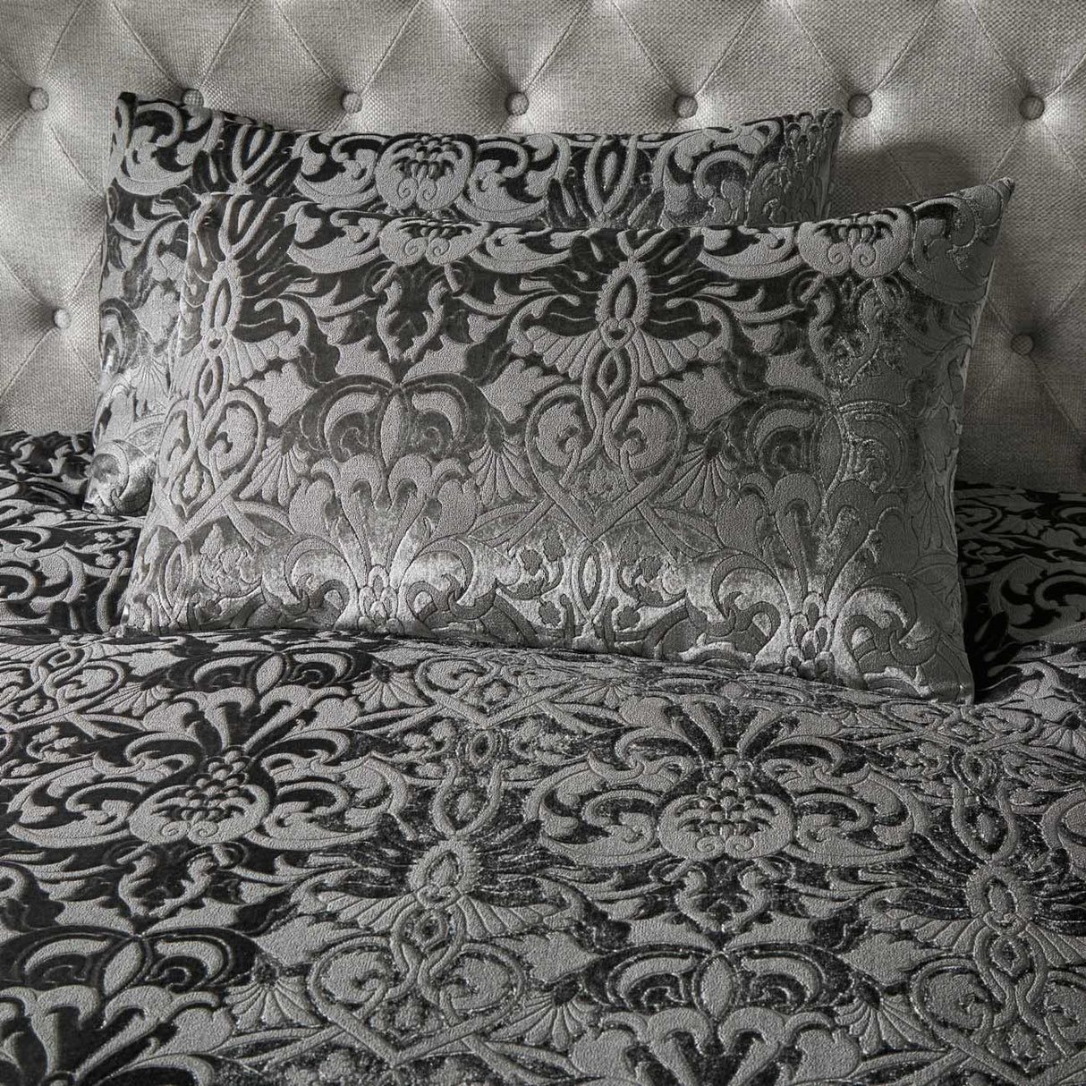 Firenza Velvet Duvet Cover Set by Laurence Llewelyn-Bowen