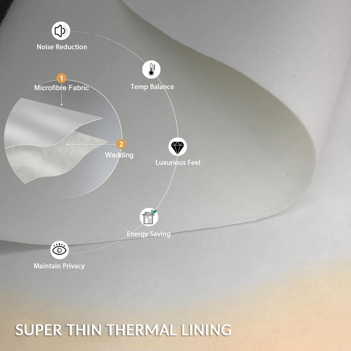 Amberley Thermal Eyelet Curtains by Sundour