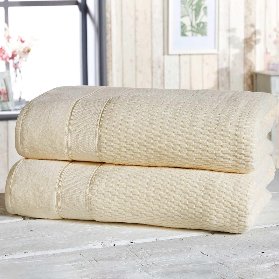 Royal 550gsm 100% Cotton Velvet Towel Bale Set