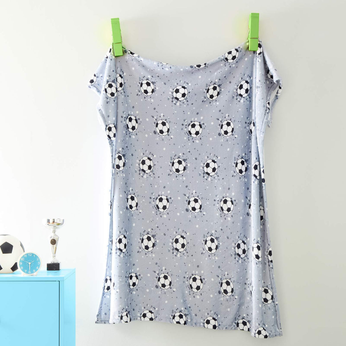 Football Fleece Throw by Bedlam