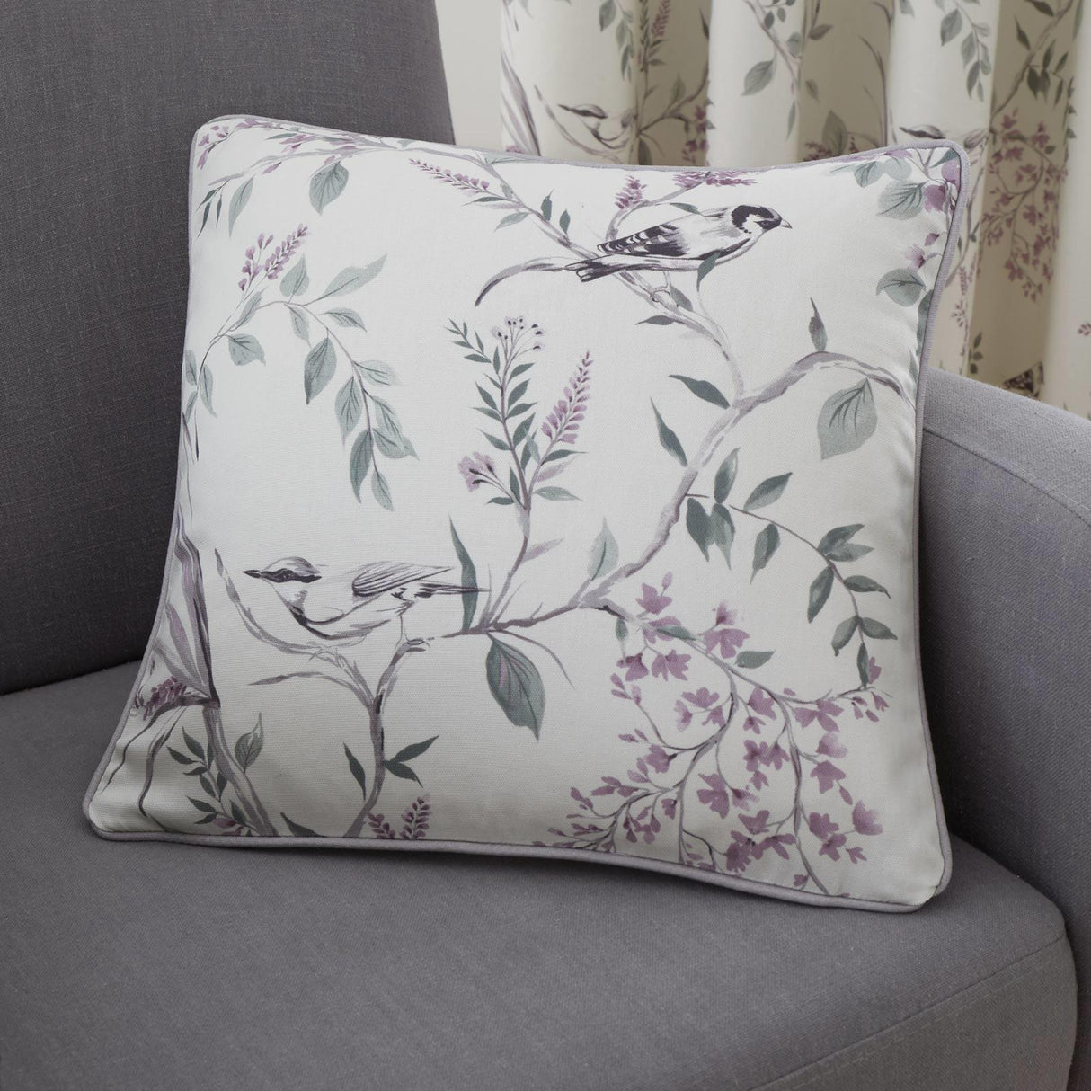 Dreams & Drapes Jazmine Floral Cushion Cover 43cm x 43cm 2