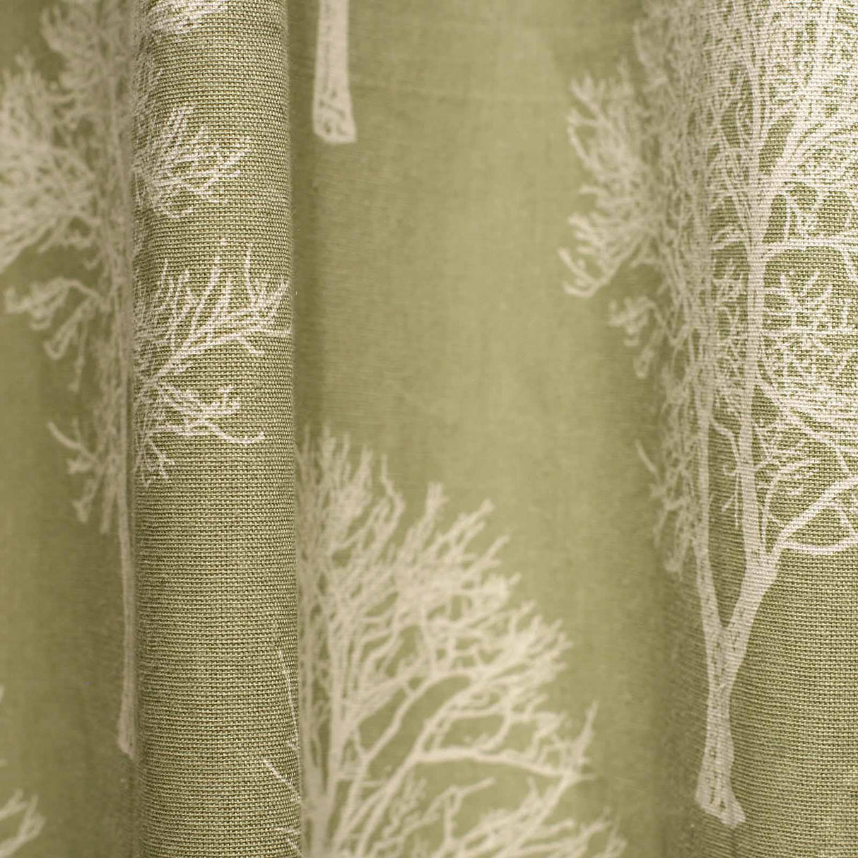 Woodland Trees Eyelet Curtains by Fusion