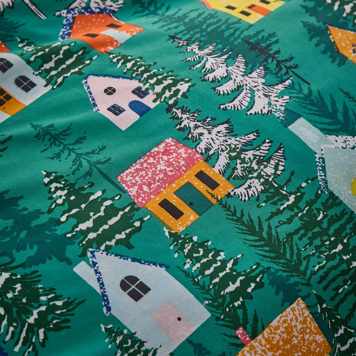 Christmas Festive Forest Duvet Cover Set by Catherine Lansfield