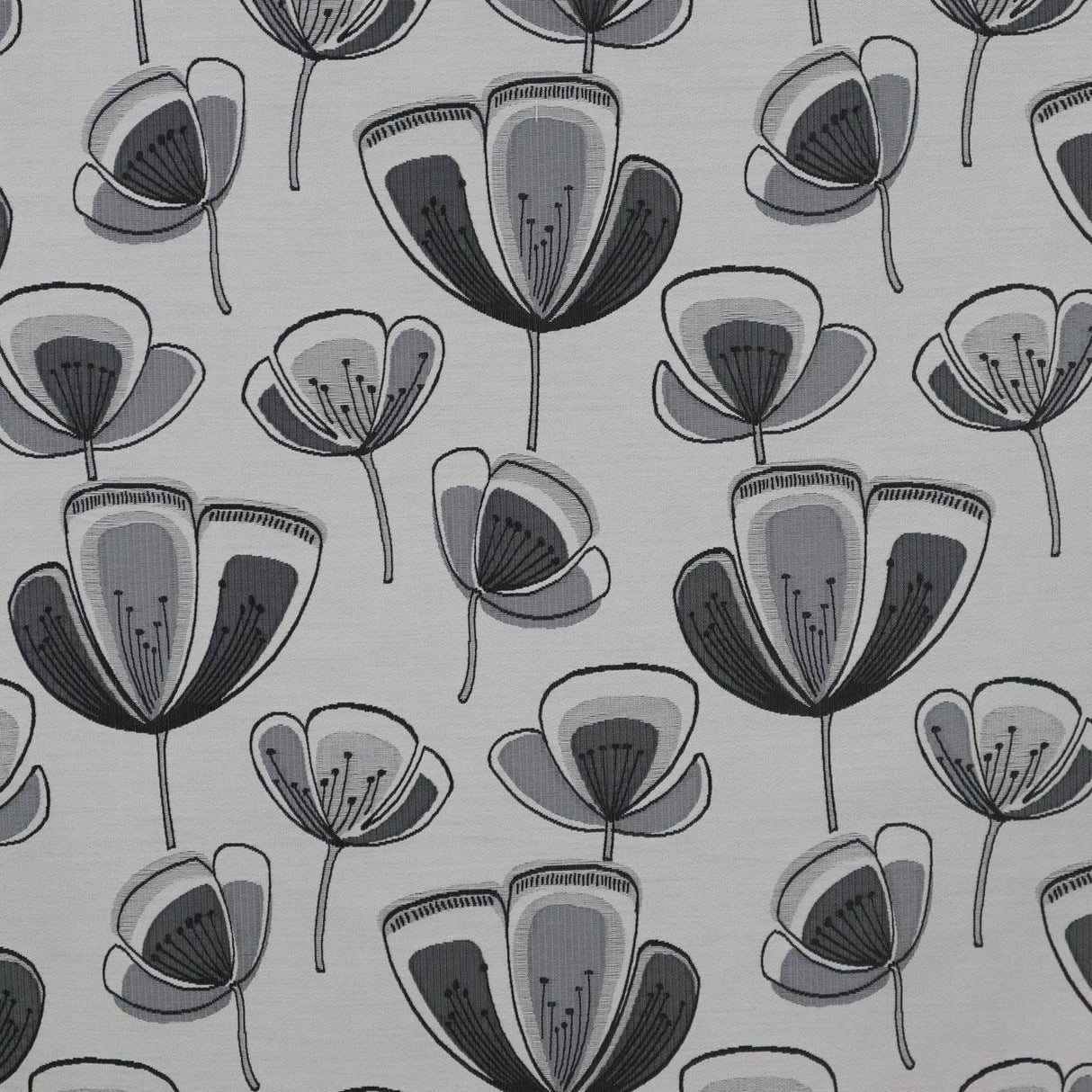 Hiona Charcoal Made To Measure Curtains by Style Furnishings