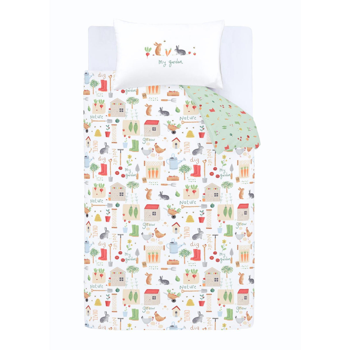 My Allotment Duvet Cover Set by RHS