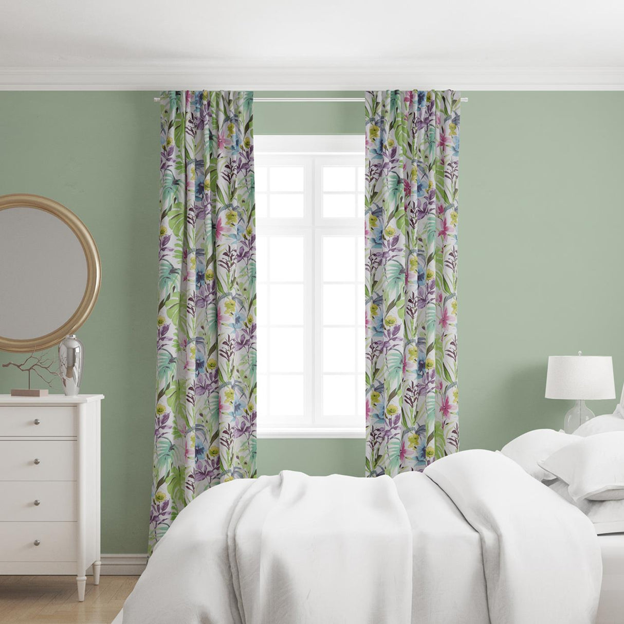 Swona Summer Made to Measure Curtains by Style Furnishings