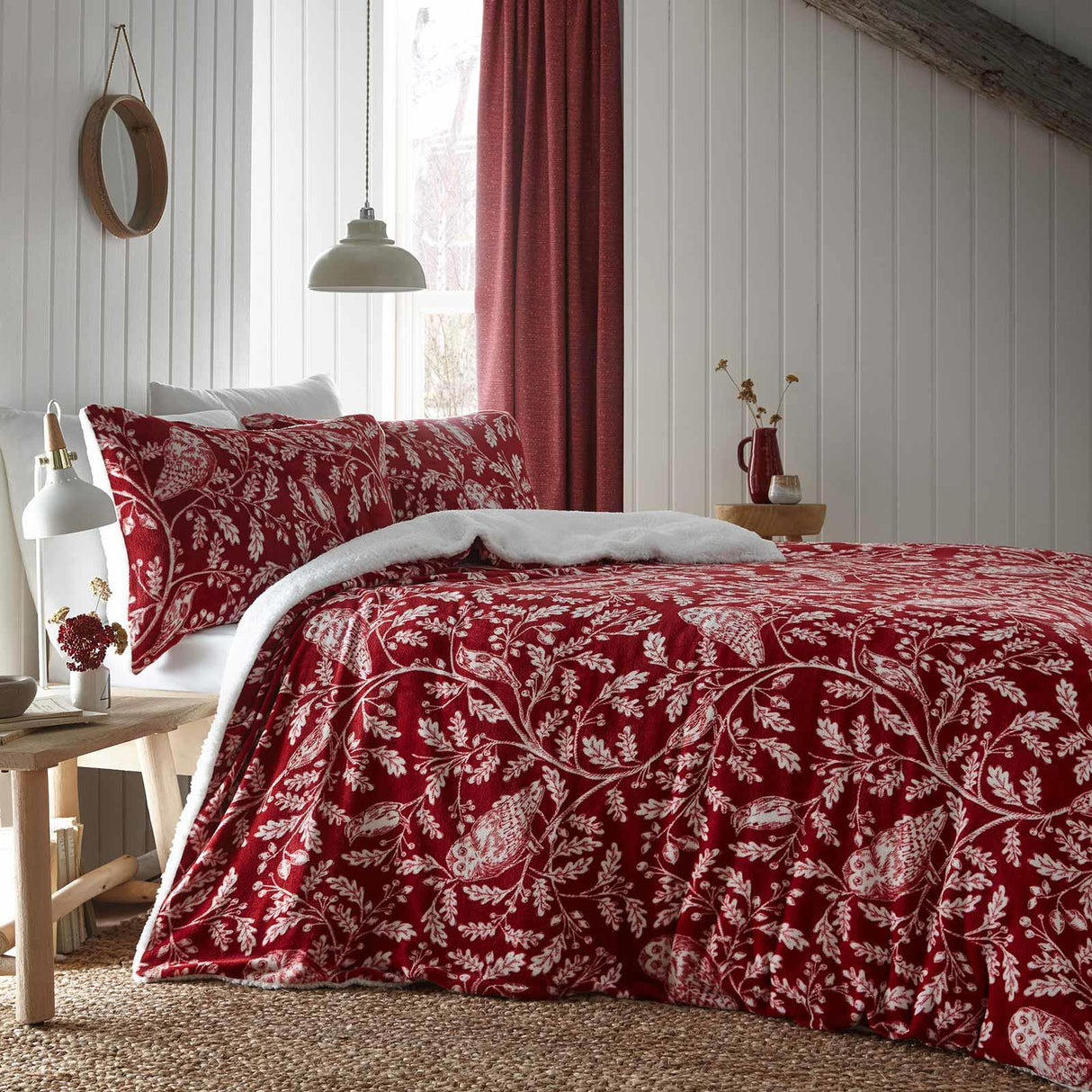 Woodland Owls Duvet Cover Set by Dreams & Drapes Lodge