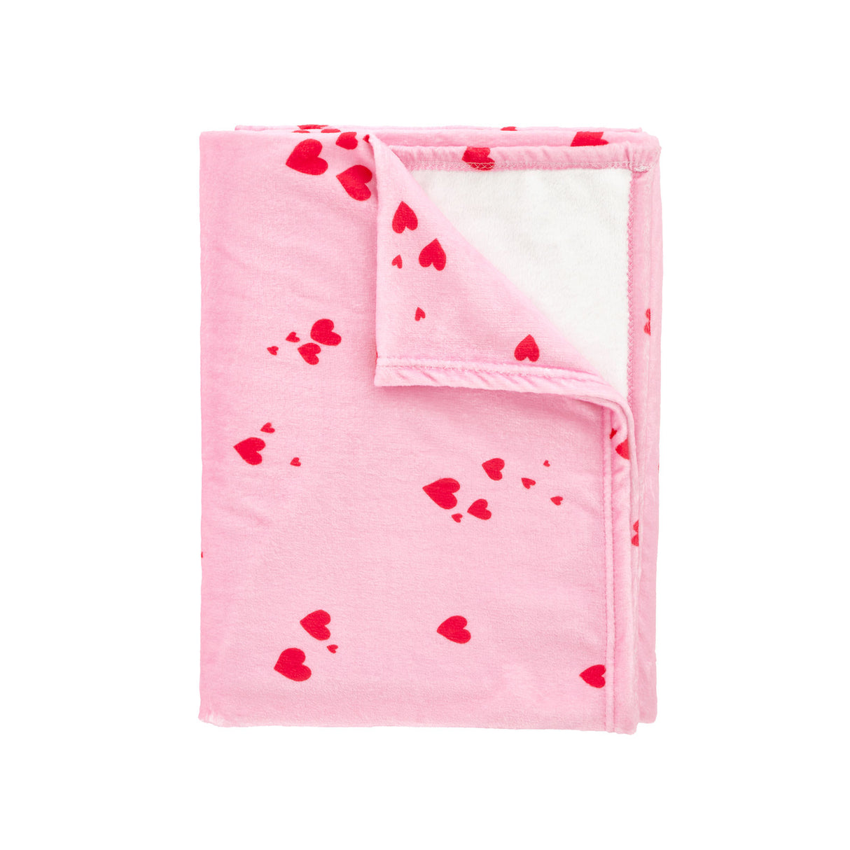 Heart Fleece Throw by Catherine Lansfield