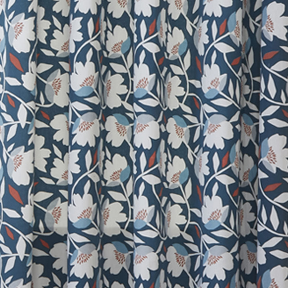 Luna Floral Eyelet Curtains by Fusion