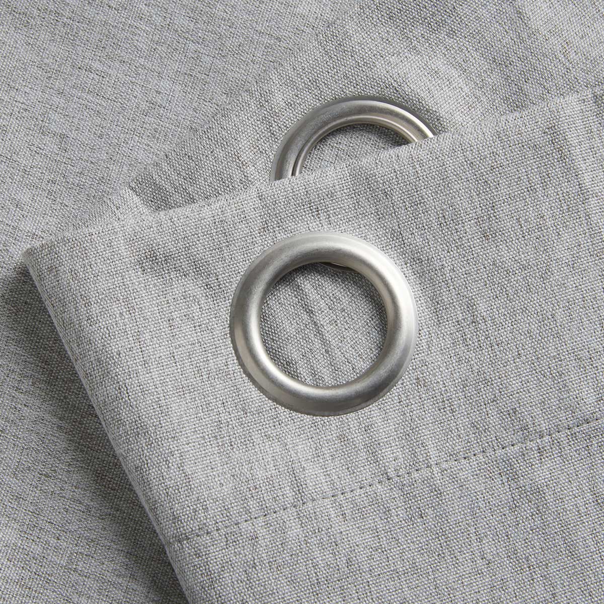 Blackout Linen Look Eyelet Curtains by Alan Symonds