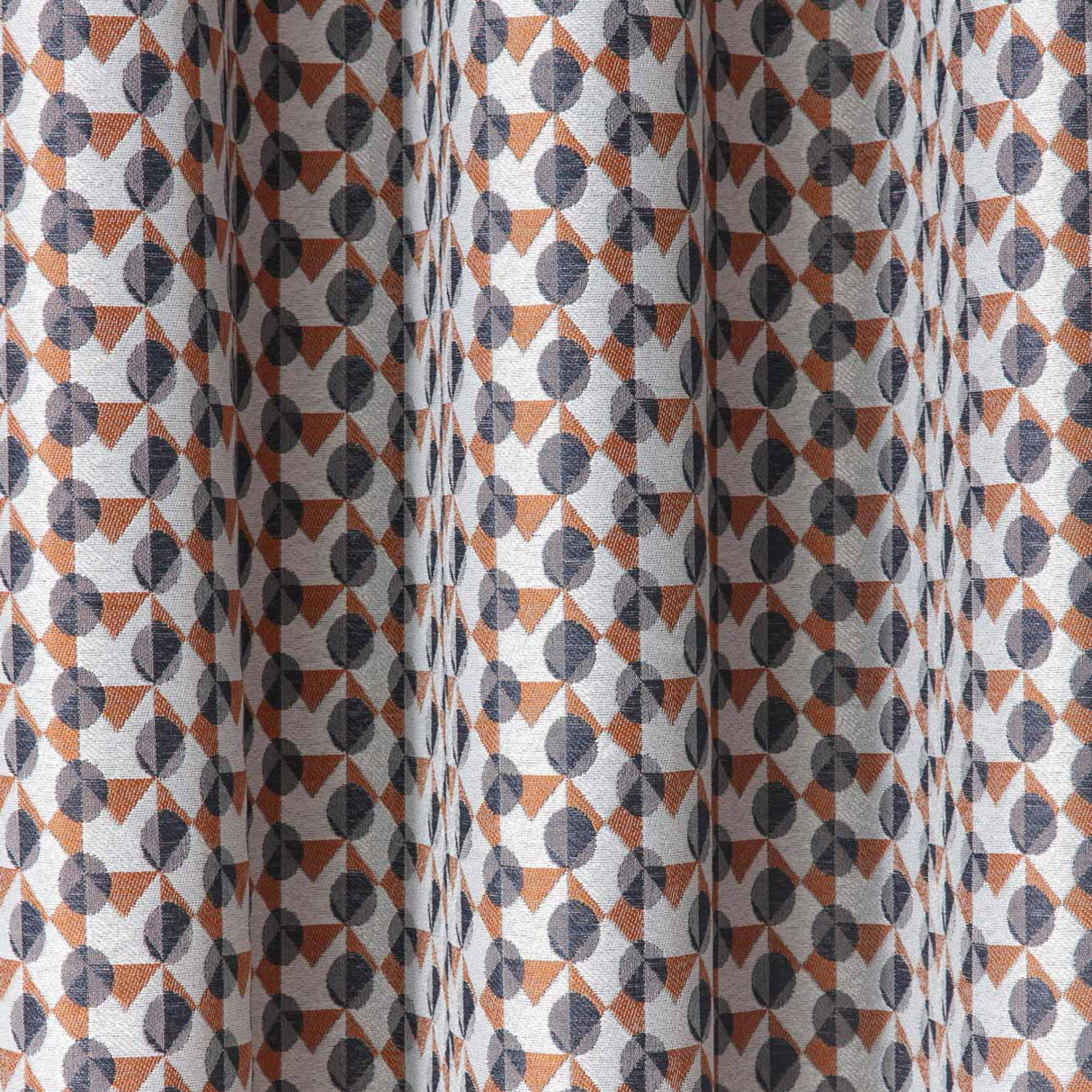 Prado Jacquard Eyelet Curtains by Fusion