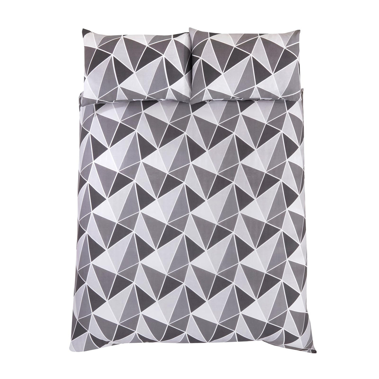 Leo Duvet Cover Set Grey