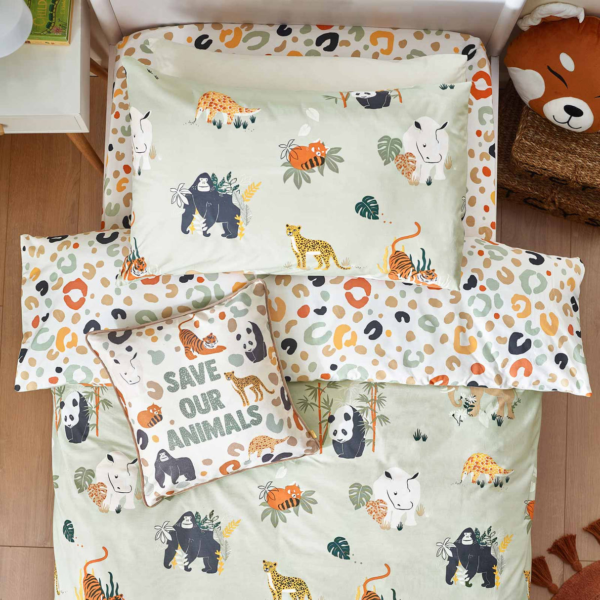 Wildlife Animal Duvet Cover Set by little furn.