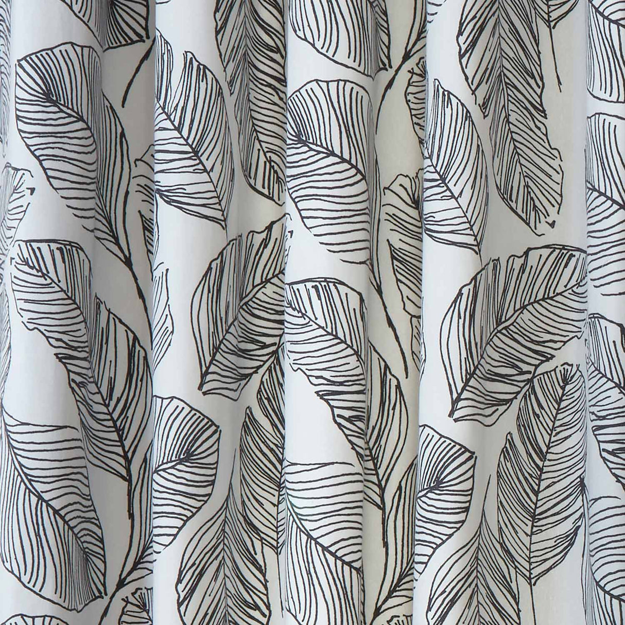 Matteo Leaf Eyelet Curtains by Fusion