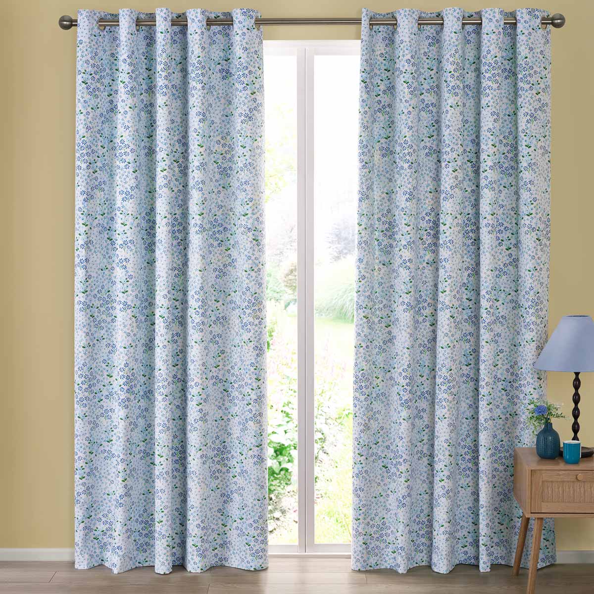 Tilly Floral Eyelet Curtains by Catherine Lansfield