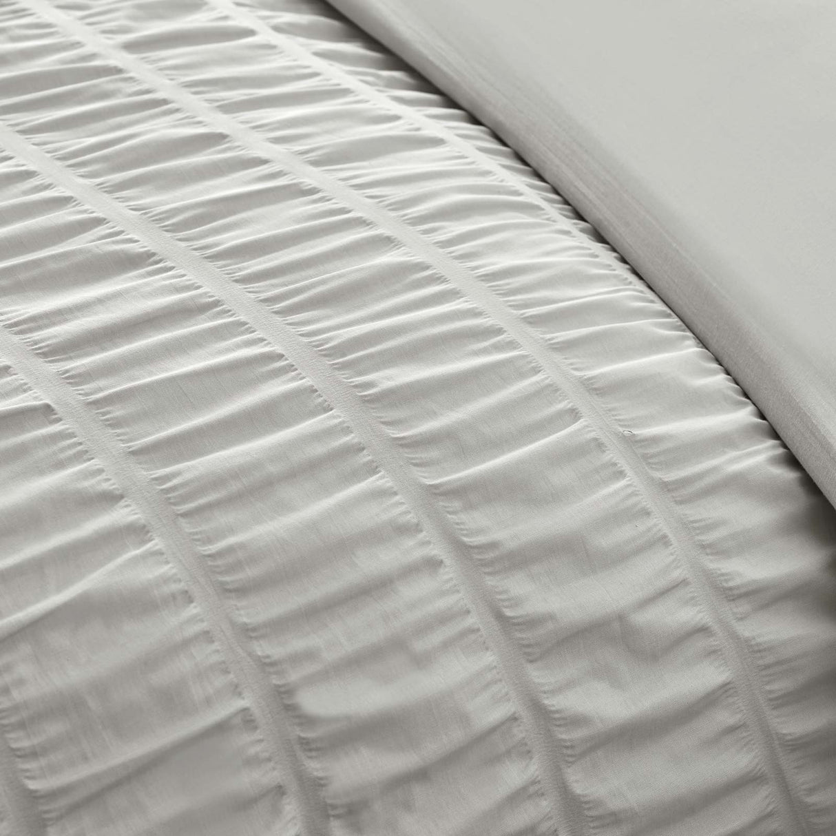 Seersucker Frill Duvet Cover Set by Catherine Lansfield