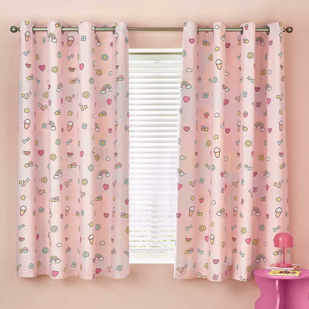 Forever Together Eyelet Curtains by Catherine Lansfield