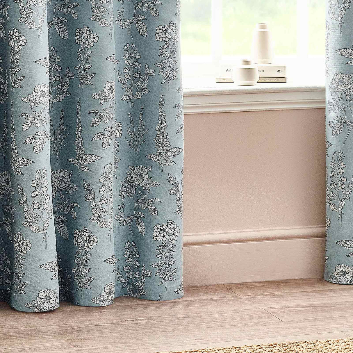 Sophia Room Darkening Eyelet Curtains by Wylder Nature