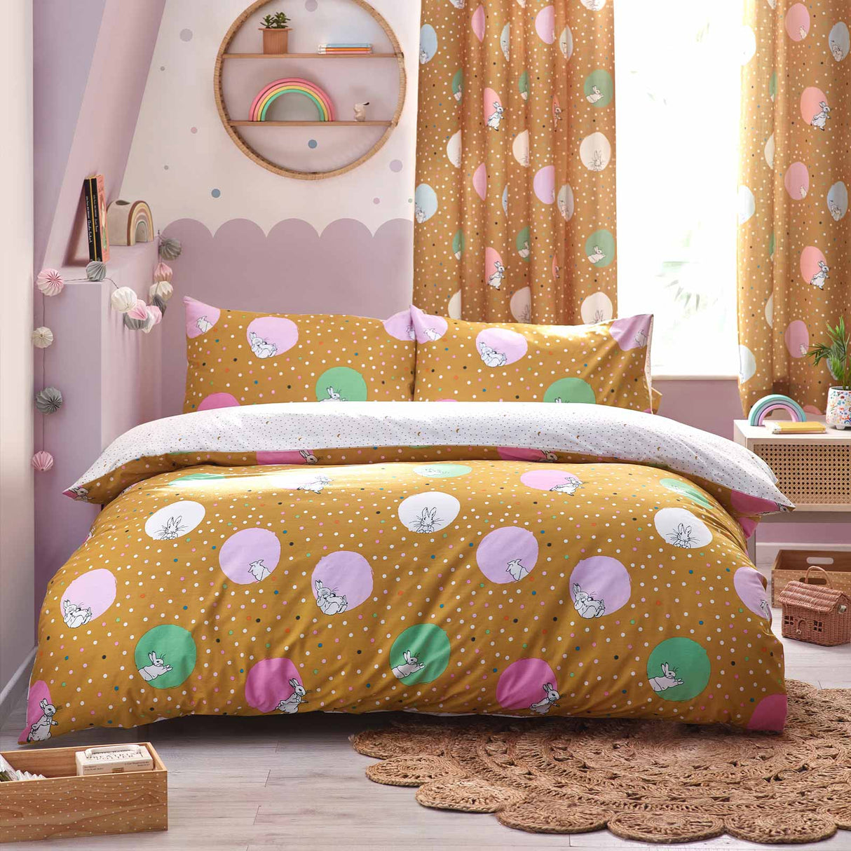 Dotty Duvet Cover Set by Peter Rabbit